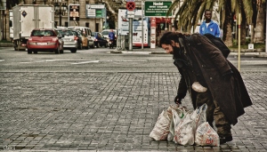 Homeless in barcelona